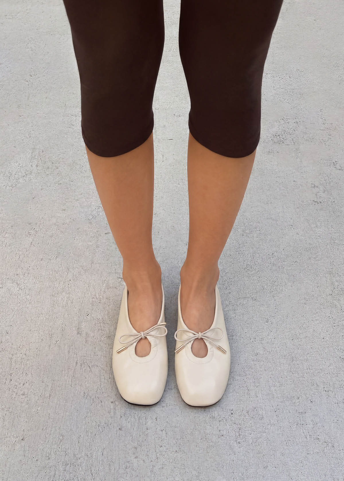 Selvaris Ballerina in Pelle