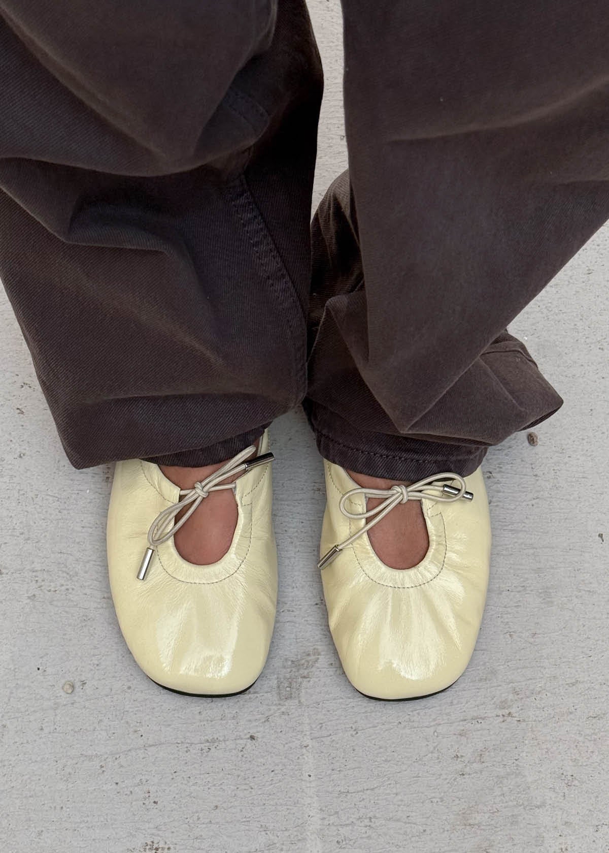 Selvaris Ballerina in Pelle