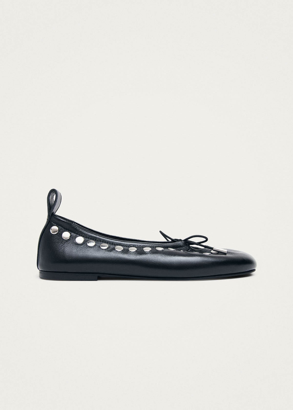 Selvin Ballerina con Borchie - Nero