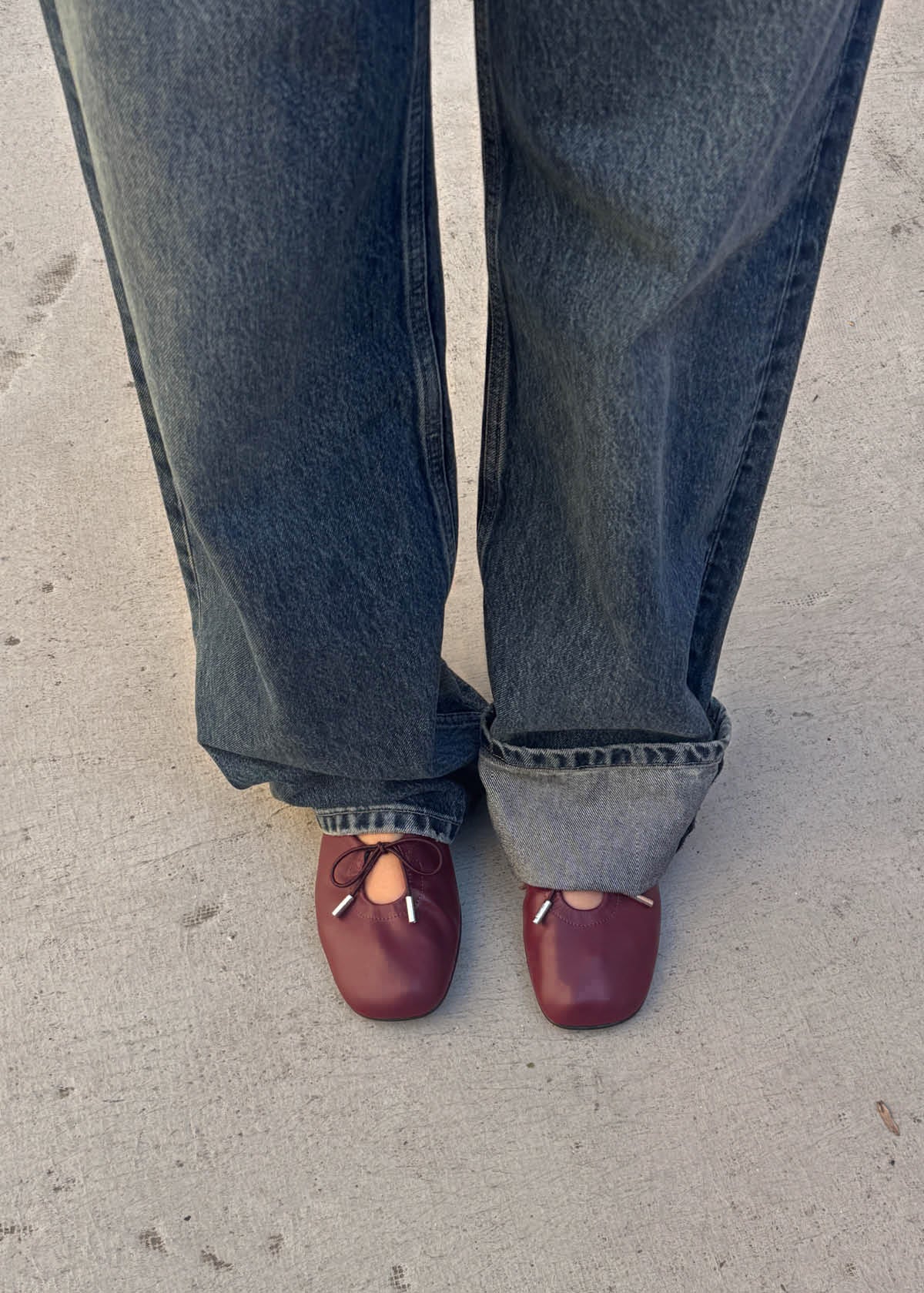 Verris Ballerina Vegan - Bordeaux