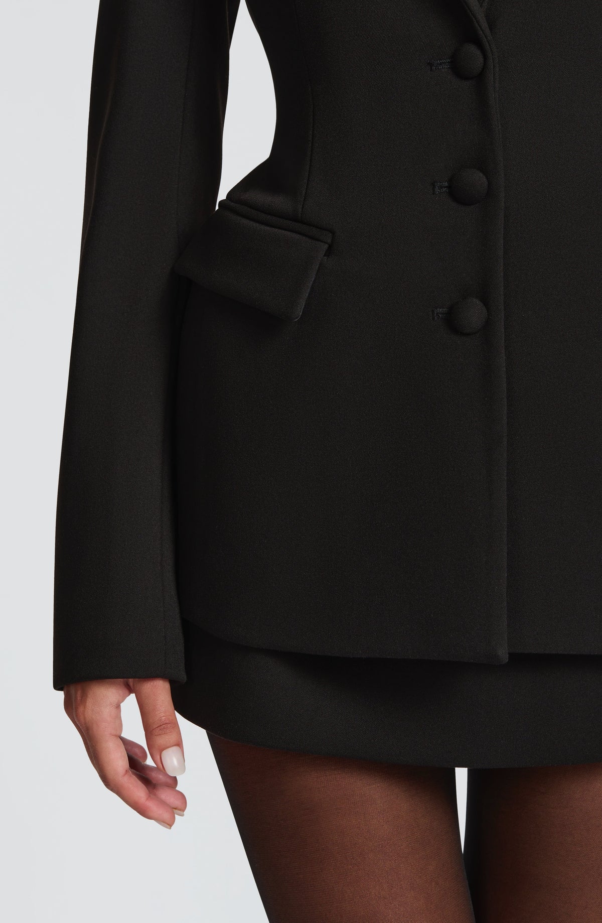 Rowena Blazer - Nero