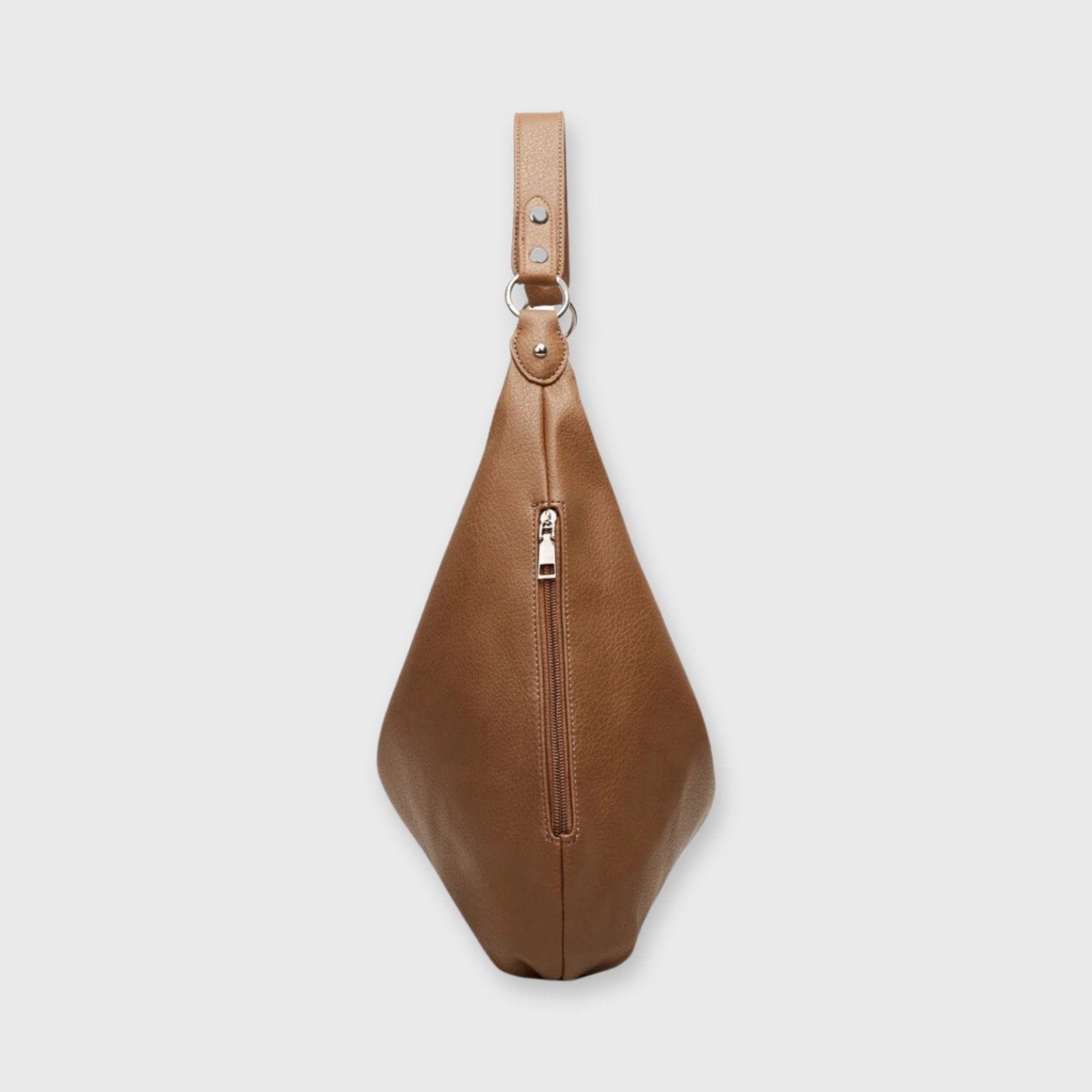 Cassie Borsa Rotonda Retro - Cognac