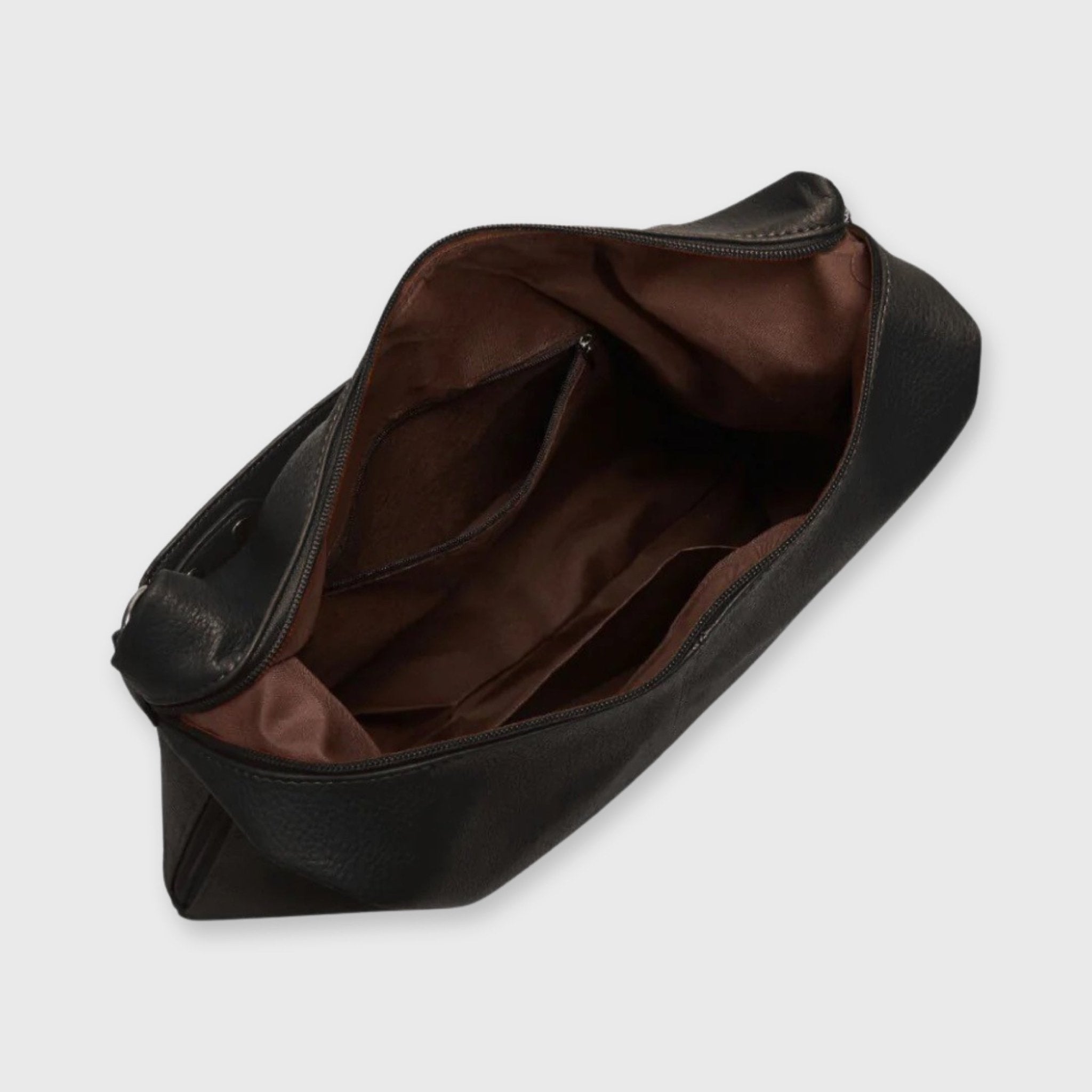 Cassie Borsa Rotonda Retro - Nero