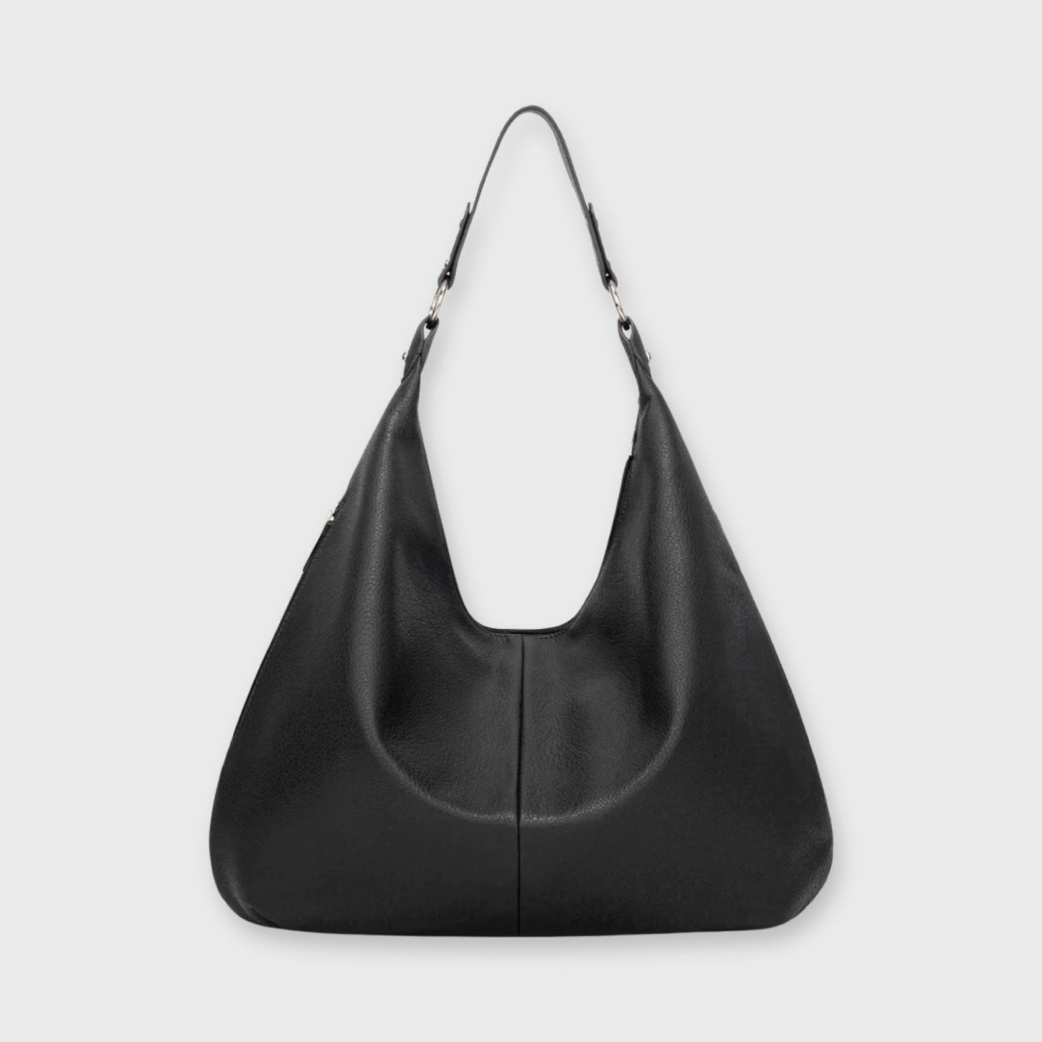 Cassie Borsa Rotonda Retro - Nero